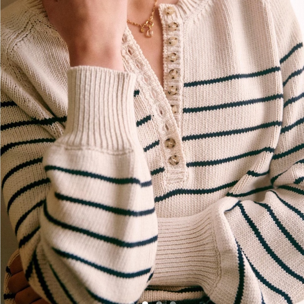 Sézane Leontine Jumper Striped Sweater